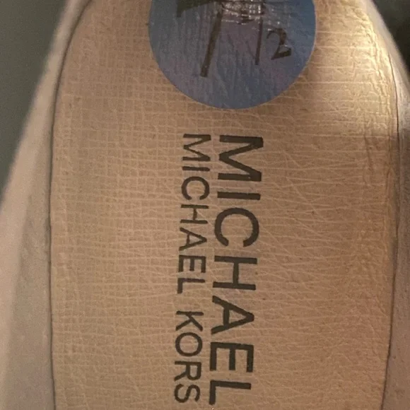 Michael Kors, Black Leather Wedge ankle boot - Picture 6 of 7